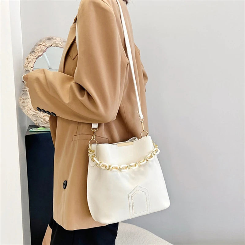 Retro Fashion Simple New Texture Large Capacity Bag Women's Bag