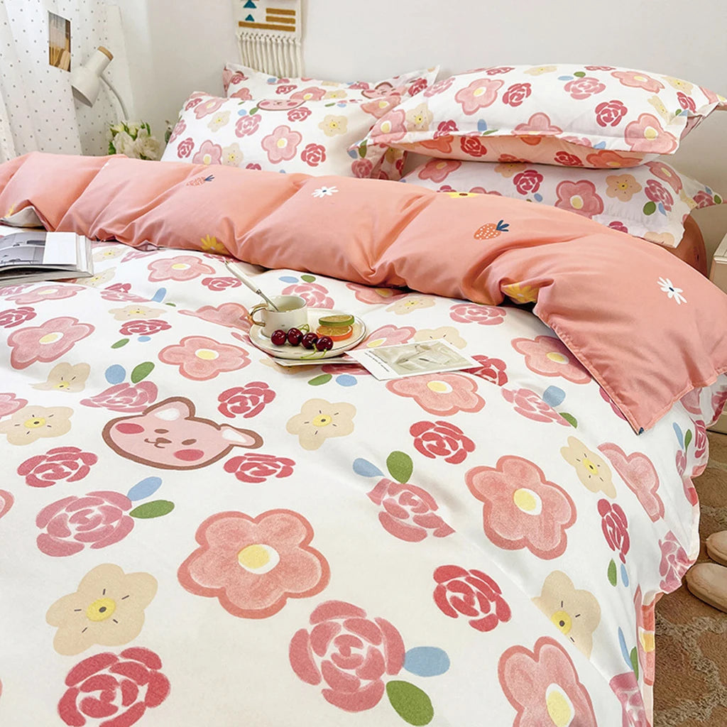 Bedding Two or Three Piece Set Multi Size Duvet Cover Bedding Sets