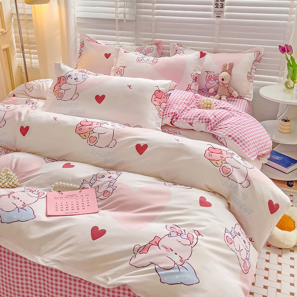 Bedding Two or Three Piece Set Multi Size Duvet Cover Bedding Sets