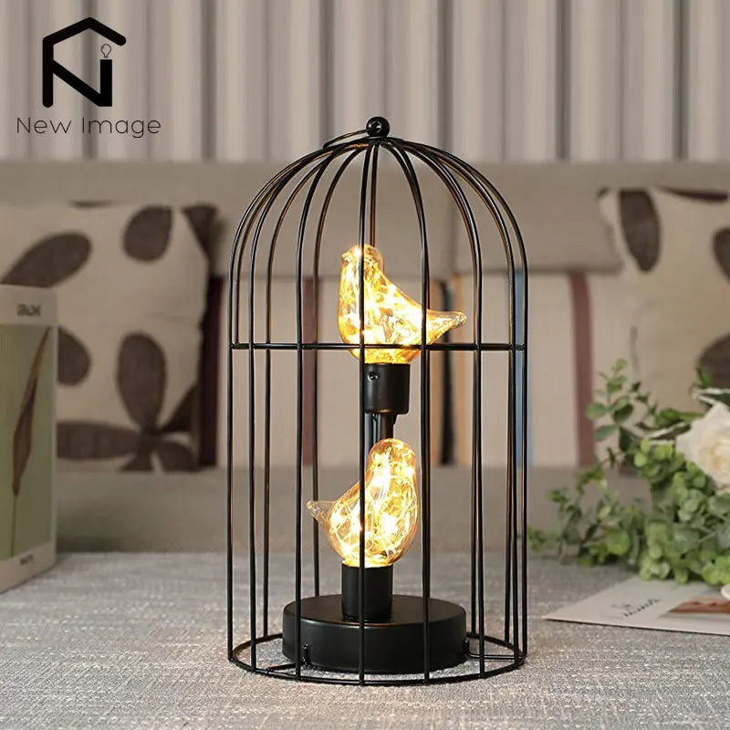 Candle Holder Lantern Bedroom Bedside Desk Light For Home Decor