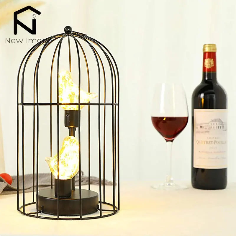 Candle Holder Lantern Bedroom Bedside Desk Light For Home Decor